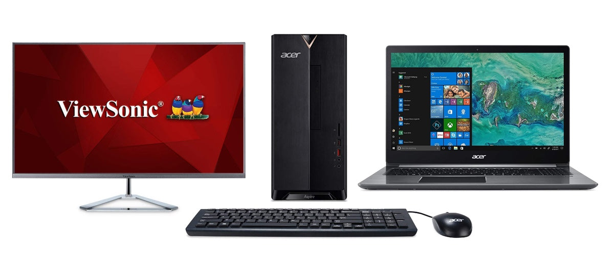 Laptop and Desktop