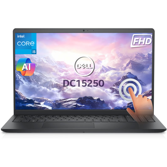 Dell 15 DC15250 15.6" FHD Touchscreen Laptop, Intel Core i5-1334U, Copilot AI, 32GB Ram & 1TB SSD, Windows 11 Pro and 1 Year Microsoft Office 365