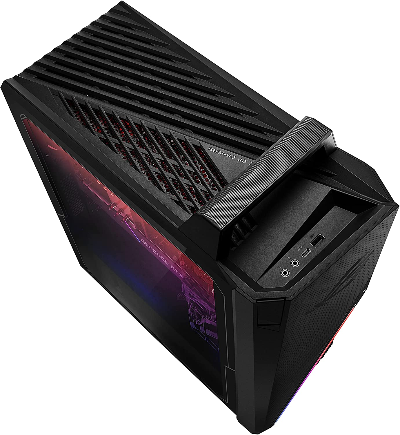 ROG Strix GA15DK Gaming Desktop PC, AMD Ryzen 7 5800X, GeForce RTX 3070, 16GB DDR4 RAM, 512GB SSD + 1TB HDD, Wi-Fi 5, Windows 10 Home, GA15DK-AS776